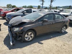Salvage cars for sale at San Martin, CA auction: 2014 Honda Civic LX