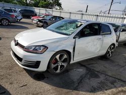 Volkswagen gti salvage cars for sale: 2015 Volkswagen GTI