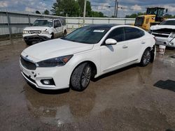 Salvage cars for sale at Montgomery, AL auction: 2017 KIA Cadenza Premium