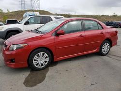Salvage cars for sale from Copart Littleton, CO: 2009 Toyota Corolla Base