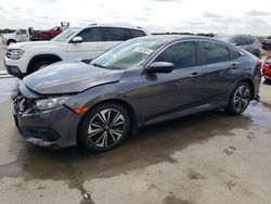 Salvage cars for sale at Grand Prairie, TX auction: 2018 Honda Civic EXL