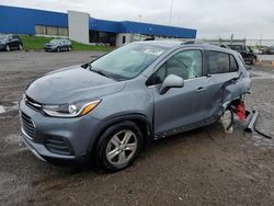 Salvage cars for sale at Woodhaven, MI auction: 2019 Chevrolet Trax 1LT