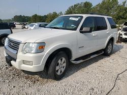 Salvage cars for sale at Houston, TX auction: 2008 Ford Explorer XLT