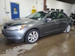 Salvage cars for sale at Blaine, MN auction: 2009 Honda Accord EX