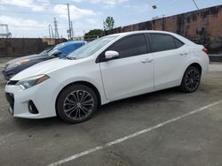 Salvage cars for sale from Copart Wilmington, CA: 2016 Toyota Corolla L