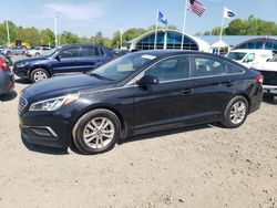 Salvage cars for sale from Copart East Granby, CT: 2017 Hyundai Sonata SE