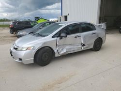 Salvage cars for sale from Copart Milwaukee, WI: 2009 Honda Civic VP