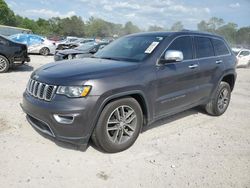 Salvage cars for sale at Madisonville, TN auction: 2018 Jeep Grand Cherokee Limited