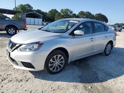 Salvage cars for sale from Copart Loganville, GA: 2019 Nissan Sentra S