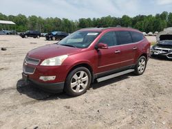 Salvage cars for sale from Copart Charles City, VA: 2011 Chevrolet Traverse LTZ