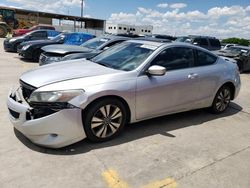 Salvage cars for sale at Grand Prairie, TX auction: 2010 Honda Accord EX