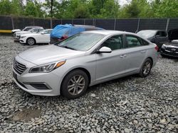 Salvage cars for sale from Copart Waldorf, MD: 2016 Hyundai Sonata SE