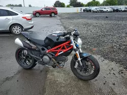 Salvage motorcycles for sale at Portland, OR auction: 2012 Ducati Monster 796