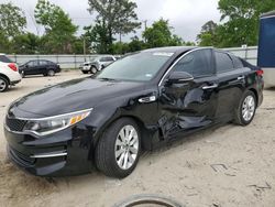 Salvage cars for sale at Hampton, VA auction: 2018 KIA Optima EX