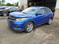 Salvage cars for sale at New Britain, CT auction: 2019 Honda HR-V EX