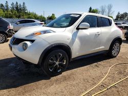 Salvage cars for sale from Copart Bowmanville, ON: 2014 Nissan Juke S