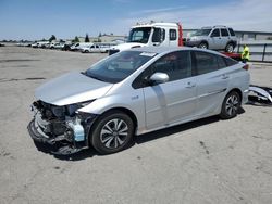 Salvage cars for sale at Bakersfield, CA auction: 2018 Toyota Prius Prime