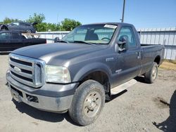 Salvage cars for sale from Copart Sacramento, CA: 2007 Ford F250 Super Duty
