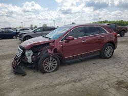 Salvage cars for sale at Indianapolis, IN auction: 2017 Cadillac XT5 Luxury