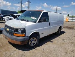 Salvage trucks for sale at Elgin, IL auction: 2006 Chevrolet Express G2500