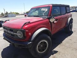 Salvage cars for sale at North Las Vegas, NV auction: 2021 Ford Bronco Base