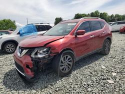 Salvage cars for sale from Copart Mebane, NC: 2016 Nissan Rogue S