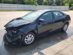Salvage cars for sale at Savannah, GA auction: 2014 Toyota Corolla L