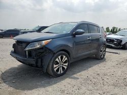 Salvage cars for sale from Copart Houston, TX: 2013 KIA Sportage EX