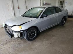 Salvage cars for sale from Copart Madisonville, TN: 2002 Honda Civic LX
