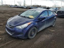 Salvage cars for sale at Montreal Est, QC auction: 2013 Hyundai Elantra GLS