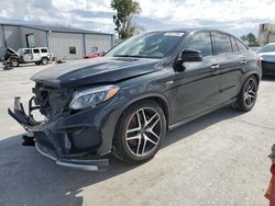 Vehiculos salvage en venta de Copart Tulsa, OK: 2018 Mercedes-Benz GLE Coupe 43 AMG