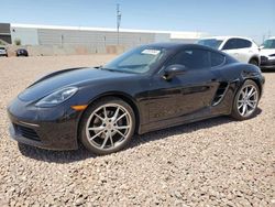 Salvage cars for sale from Copart Phoenix, AZ: 2018 Porsche Cayman