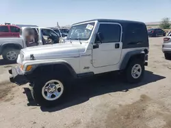 Jeep salvage cars for sale: 2002 Jeep Wrangler / TJ X
