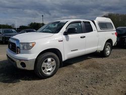 Salvage trucks for sale at East Granby, CT auction: 2008 Toyota Tundra Double Cab