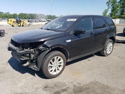 Salvage SUVs for sale at auction: 2017 Land Rover Discovery Sport HSE