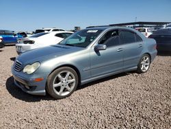 Mercedes-Benz c 230 salvage cars for sale: 2007 Mercedes-Benz C 230