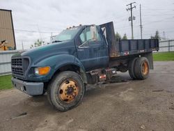 Salvage cars for sale from Copart Lansing, MI: 2000 Ford F650 Super Duty