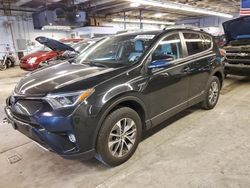 Salvage cars for sale at Wheeling, IL auction: 2017 Toyota Rav4 HV LE