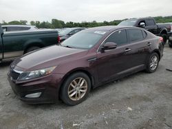 Salvage cars for sale at Earlington, KY auction: 2012 KIA Optima LX