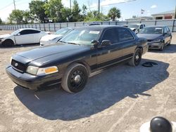 Salvage cars for sale at Riverview, FL auction: 2007 Ford Crown Victoria Police Interceptor