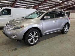 Salvage cars for sale from Copart East Granby, CT: 2009 Nissan Murano S