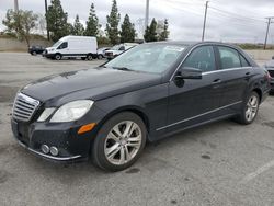 Salvage cars for sale at Rancho Cucamonga, CA auction: 2011 Mercedes-Benz E 350
