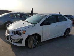 Chevrolet salvage cars for sale: 2016 Chevrolet Sonic RS