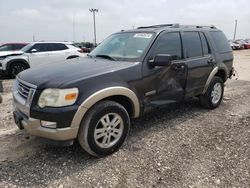 Salvage cars for sale at Temple, TX auction: 2007 Ford Explorer Eddie Bauer