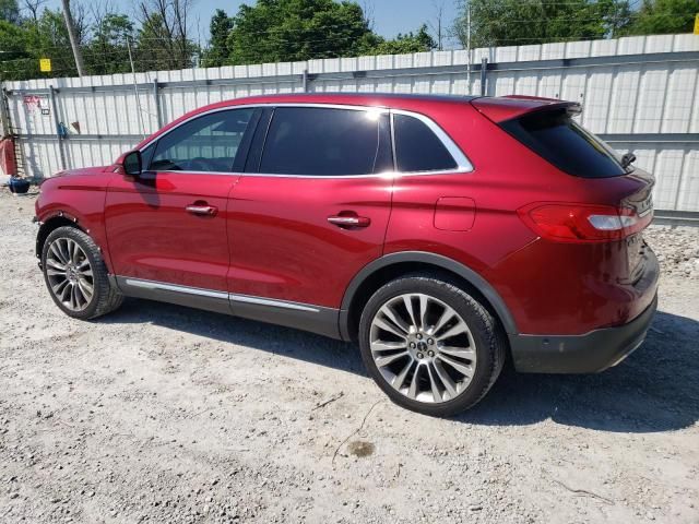 2016 Lincoln MKX Reserve