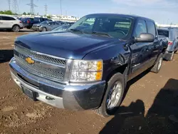 Salvage cars for sale from Copart Elgin, IL: 2012 Chevrolet Silverado K1500 LT