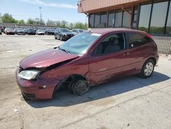 Salvage cars for sale from Copart Fort Wayne, IN: 2006 Ford Focus ZX3