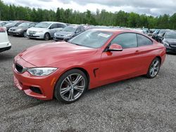 Salvage cars for sale at Bowmanville, ON auction: 2014 BMW 428 XI