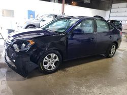 Hyundai salvage cars for sale: 2010 Hyundai Elantra Blue