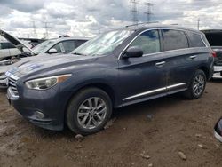 Salvage cars for sale at Elgin, IL auction: 2013 Infiniti JX35